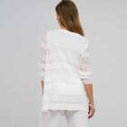 Drape Front Cardigan, , small