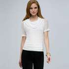 Cowl Neck Top, , small